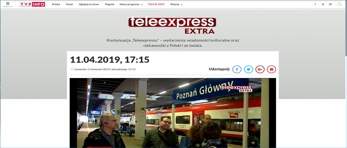 Teleexpress Extra - 11.03.2019 godz. 17:15 (7 min. 20 sek.) 